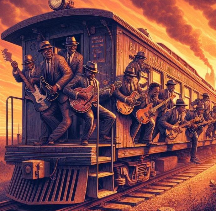 Blues train baby!